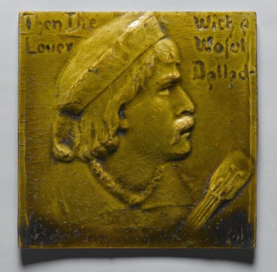 Salesmans Sample of Kensington Tiles, lavet i New York af S. Van Campen & Company, ca. 1885 (sammensætningstavle) af American School